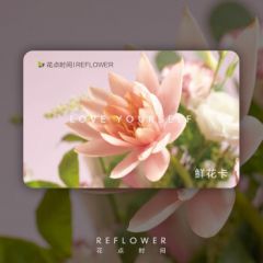 花点时间（Reflower）自然Pro包季鲜花礼品卡每周一花结婚纪念日生日礼物女源头直发